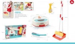 Interaktivni čistilni komplet z robotskim sesalnikom za otroke
