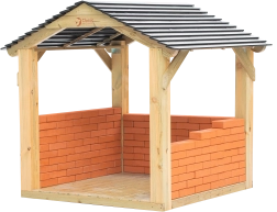 Mega sestavljanka Classic World EVA opeke 55 kosov