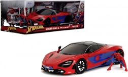 Jada Toys model McLaren 720S Spider-Man 1:24 die-cast s figurico