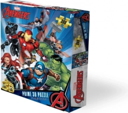 3D puzzle Avengers – 200 koščkov