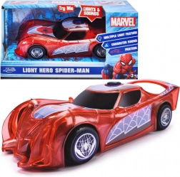 Marvel Spider‑Man svetlobni avto z učinki