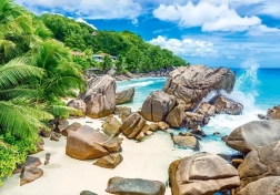 Sestavljanka La Digue, Sejšeli 500 koščkov CASTORLAND