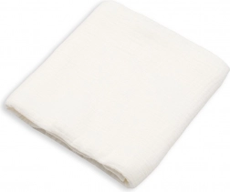 muslinasta odeja New Baby bela 60 × 60 cm