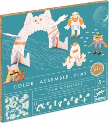 DJECO 3D komplet pošasti Team Monsters