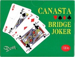 Škatlica Canasta kart 108 kos