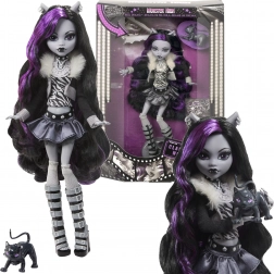 Punčka MONSTER HIGH Clawdeen Wolf Reel Drama 26 cm z dodatki
