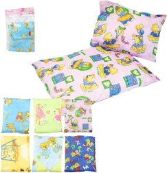 Komplet za posteljico ali zibelko za punčke