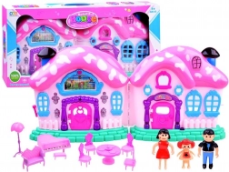 Čarobna raztegljiva hišica s pohištvom