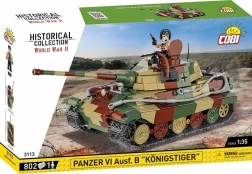 Komplet za sestavljanje tank Panzer VI Ausf. B Königstiger 1:35 od COBI