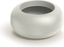 skleda za rože Ulpho Bowl 48 cm – peščena, za zunanjo in notranjo uporabo