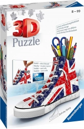Ravensburger 3D sestavljanka superga z britansko zastavo, 112 kosov