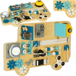 Senzorična manipulativena tabla LULILO BUSO – avtobus