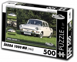 Sestavljanka RETRO-AVTOMOBILI Škoda 1000 MB (1965) 500 koščkov