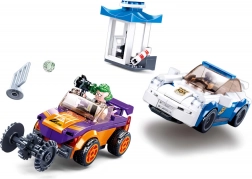 Konstrukcijski komplet Policijski lov s avtom na navijanje