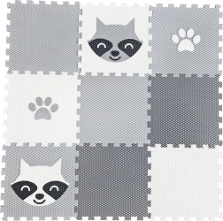 Minideckfloor Igralna podlaga z Rakunom in Tačko