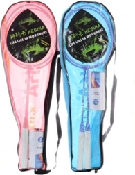 Komplet za badminton z žogicami in etuijem