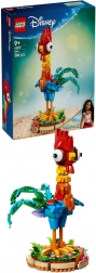 lego disney vaiana 2 heihei – gibljiva figurica za razstavljanje