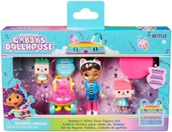 Gabby’s Dollhouse komplet figuric Kitty Care z vozičkom in presenečenjem