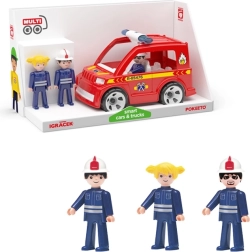Igráček MultiGO Trio gasilci – figurice z gasilskim avtom