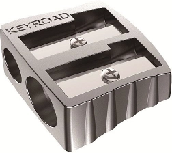 Keyroad kovinski dvojni šilček srebrne barve