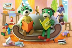 Sestavljanka Treflíki skupno branje 60 kosov