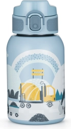 Petite&Mars nerjaveča termosteklenička s slamico 350 ml work zone 12m+
