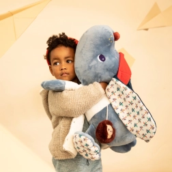 Lilliputiens - velika tekstilna igrača - kužek Jules