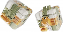 Barvasta labirintna kocka 8,5 cm