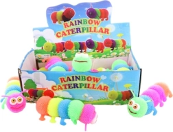 Gosenica s svetlobo – gumijasta utripajoča igrača