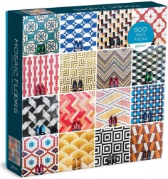 Galison sestavljanka Mozaikaste talne površine 500 koščkov