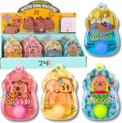 Vodna spretnostna igra za otroke s kapibaro – barvna mešanica