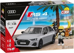 Konstrukcijski set COBI Audi RS4 Cycling Madness v merilu 1:35