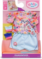 Kolesarski komplet BABY born za punčke velikosti 43 cm