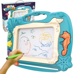 Woopie magnetna tabla z oceanskimi motivi - zelena