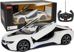 RC avto BMW i8 Rastar 1:14 belo