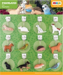 Mojo obeski za ključe Hišni ljubljenčki - 36 kosov