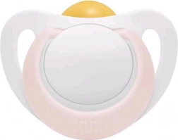Lateksasta duda NUK Star 0–6 mesecev roza