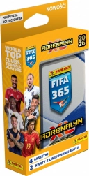 zbirateljska minipleh škatlica kart PANINI FIFA 365 Adrenalyn XL 2026