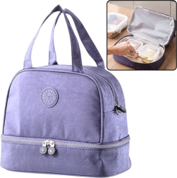 Vijolična izolirana termotorba za kosilo