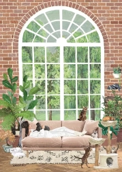 Sestavljanka Mačje zatočišče 1000 koščkov MAGNOLIA