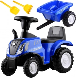 Otroški poganjalec traktor s prikolico New Holland
