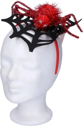 Naglavni trak s pajčevino in pajkom