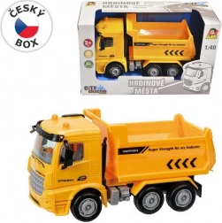 Gradbeni avto na vztrajnik za otroke 16 cm