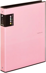 Registrator A4 PASTELINI roza, 4-obročni laminat