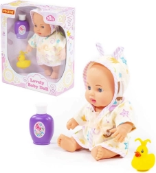 Punčka Lovely 24 cm s kopalnim setom