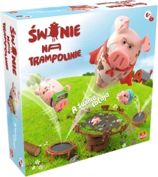 Prašiči na trampolinu – zabavna družinska igra PLAYMONSTER