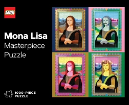 Sestavljanka LEGO Mona Lisa 1000 koščkov