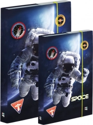 Komplet škatel za zvezke A4 in A5 z vesoljskim motivom