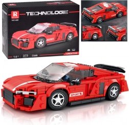 Tehnični set za sestavljanje – rdeče športno kupe, 373 delov