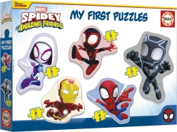 Educa baby puzzle Spidey in njegovi neverjetni prijatelji 5v1 (3–5 koščkov)